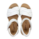 ALMA All White SOFT WALKING FLAT SANDALS