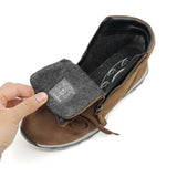 ANKI Whisky Leather Anti Slip Sneaker Boots
