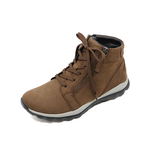 ANKI Whisky Leather Anti Slip Sneaker Boots