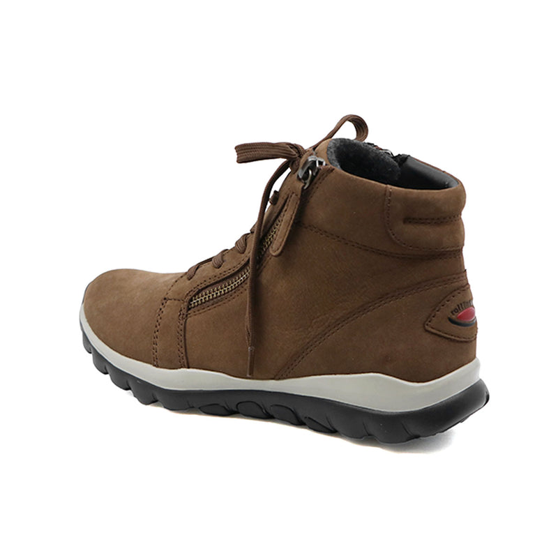 ANKI Whisky Leather Anti Slip Sneaker Boots