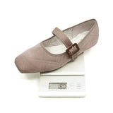 AYANO Beige Driving Sole Mary Jane