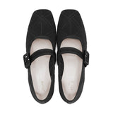 AYANO Black Driving Sole Mary Jane
