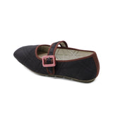 AYANO Dark Brown Driving Sole Mary Jane