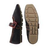 AYANO Dark Brown Driving Sole Mary Jane