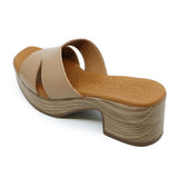 Beatriz Taupe Ultra Light Platform Sandals