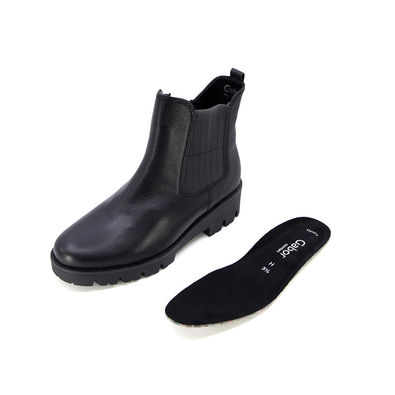 Bela Black Soft Walking Boots