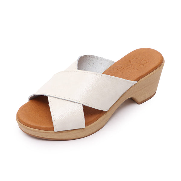Belen Cream Ultra Light Platform Sandals