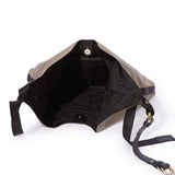 BIANCA DELTA 2 WAYS TOTE Taupe x Black
