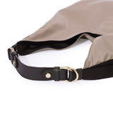 BIANCA DELTA 2 WAYS TOTE Taupe x Black