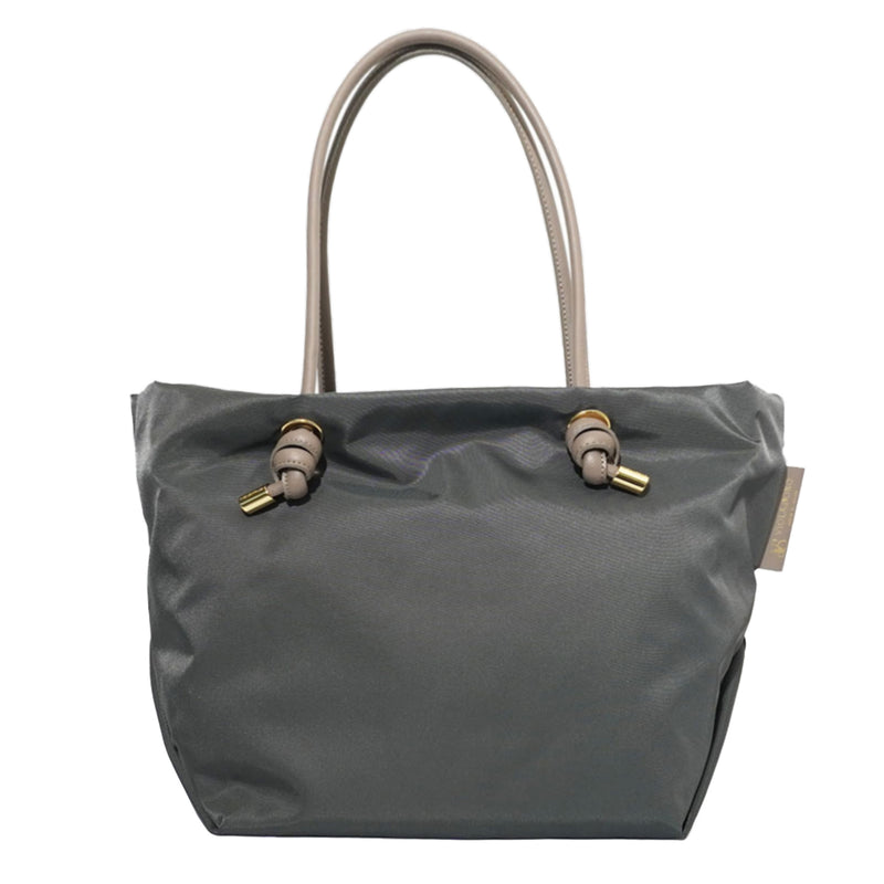 BIANCA M Charcoal x Taupe Tote Bag