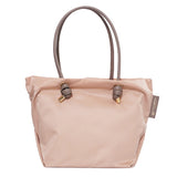 BIANCA M Pink Beige x Taupe Tote Bag