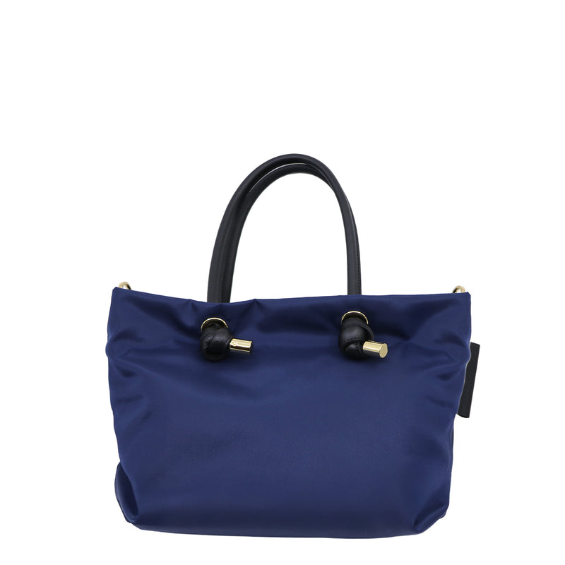 BIANCA-S NavyxBlack 2 Ways Tote