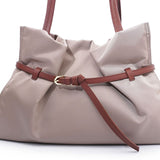 BIANCA AIR-L Taupe-Brown Tote Bag