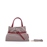 BIANCA AIR-M Taupe-Red 2 Ways Tote