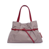 BIANCA AIR-M Taupe-Red 2 Ways Tote