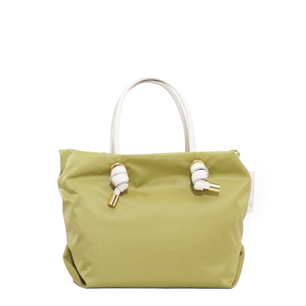 BIANCA-S Pistachio x Off White 2 Ways Tote