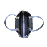 BIANCA-S 2 WAYS TOTE BAG Charcoal x Denim