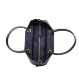 BIANCA-S 2 WAYS TOTE BAG Mulberry x Dark Brown