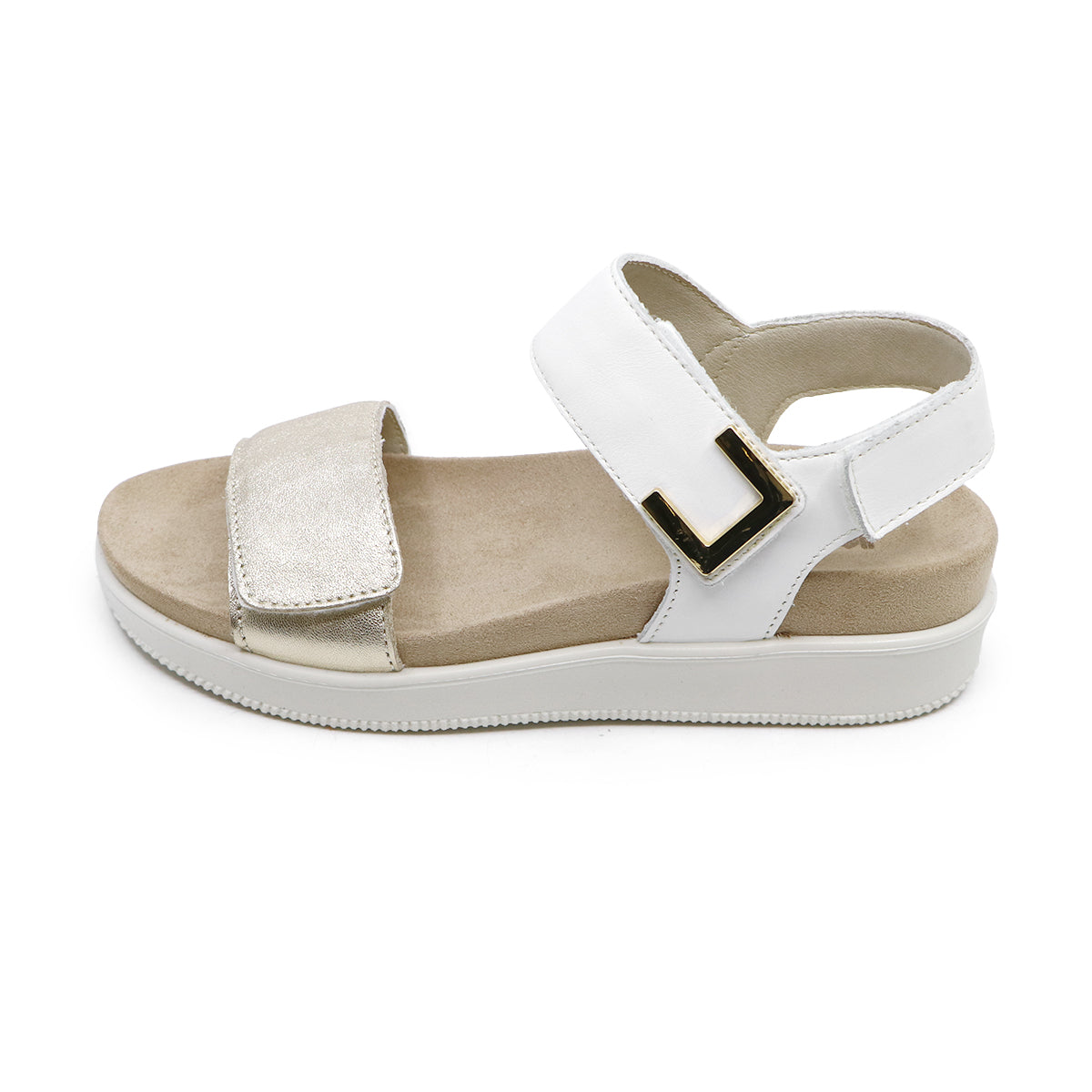 BINA Platinum WIDE FIT SOFT SANDALS – Shoes Republic
