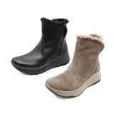 BRINA Black Waterproof Anti-Slip Warm Boots
