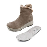 BRINA Mud Brown Waterproof Anti-Slip Warm Boots