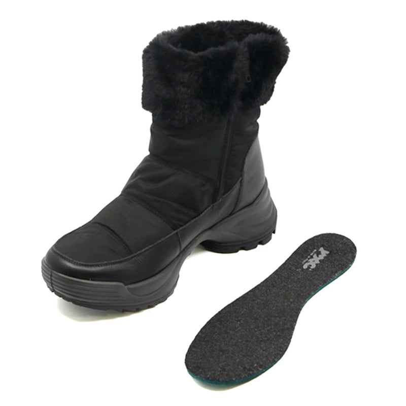 BRUMA Black Waterproof Grip Sole Boots