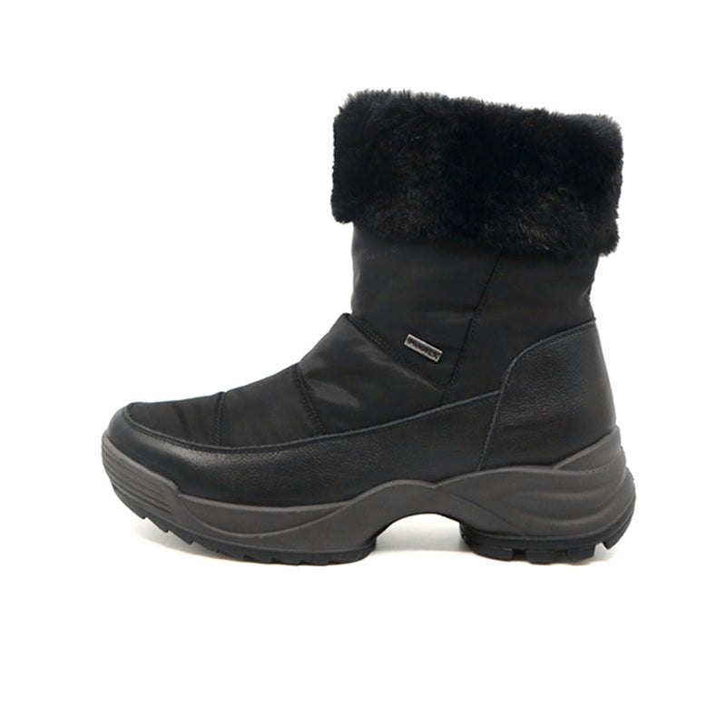 BRUMA Black Waterproof Grip Sole Boots