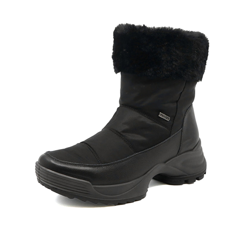 BRUMA Black Waterproof Grip Sole Boots