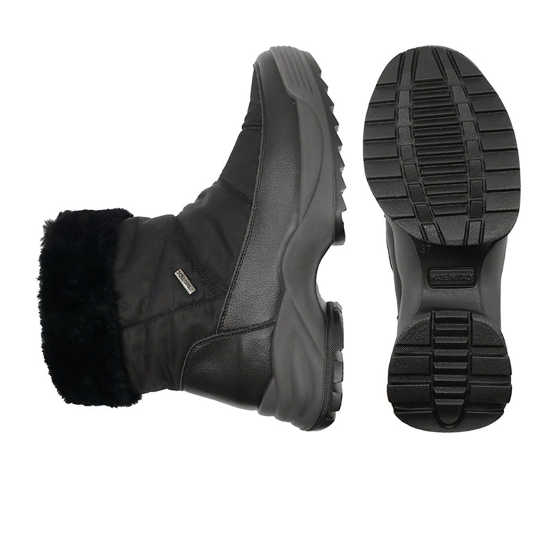 BRUMA Black Waterproof Grip Sole Boots