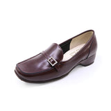 CELIA GEMS Wine Soft Walking Loafers