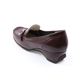 CELIA GEMS Wine Soft Walking Loafers