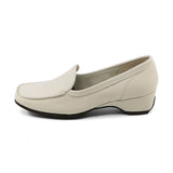 CELIA PLAIN Ivory Soft Walking Loafers