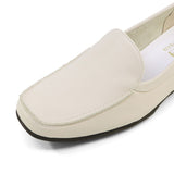 CELIA PLAIN Ivory Soft Walking Loafers