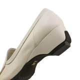 CELIA PLAIN Ivory Soft Walking Loafers