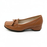 CELIA Light Brown Soft Walking Loafers