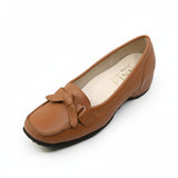 CELIA Light Brown Soft Walking Loafers