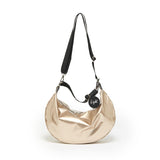 CHARLIE 2 WAYS EXTRA LIGHT HALF-MOON BAG Champagne