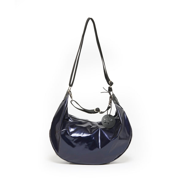 CHARLIE 2 WAYS EXTRA LIGHT HALF-MOON BAG Indigo