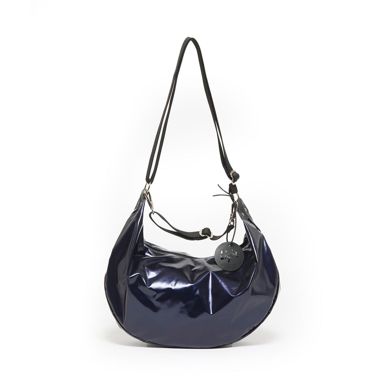 CHARLIE 2 WAYS EXTRA LIGHT HALF-MOON BAG Indigo