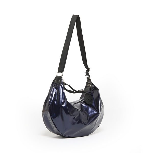 CHARLIE 2 WAYS EXTRA LIGHT HALF-MOON BAG Indigo