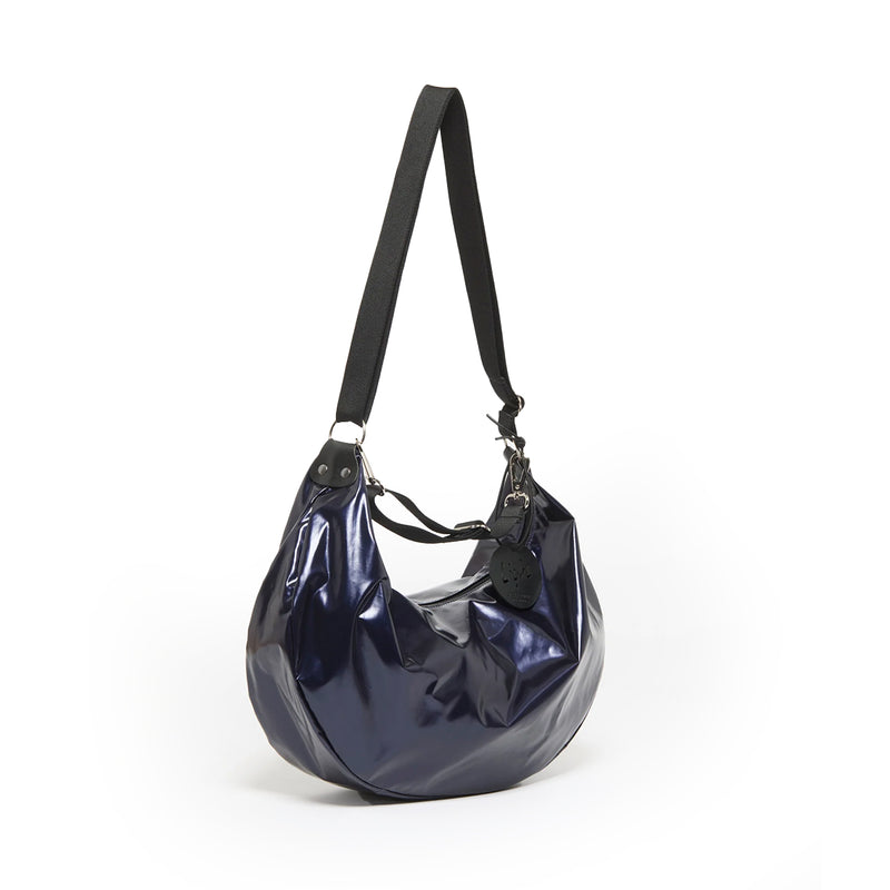 CHARLIE 2 WAYS EXTRA LIGHT HALF-MOON BAG Indigo