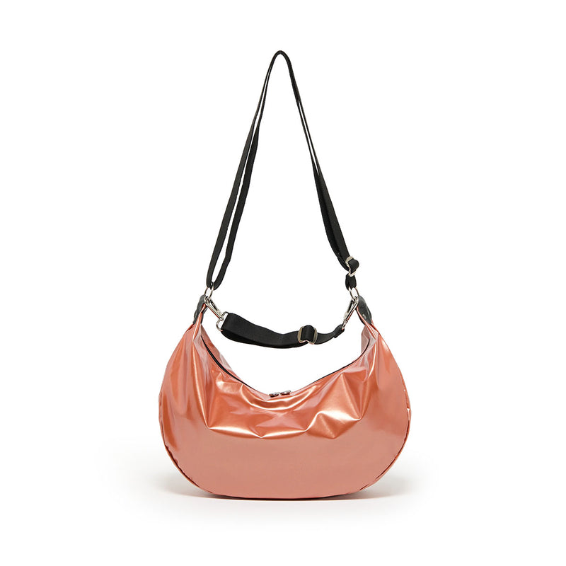 CHARLIE 2 WAYS EXTRA LIGHT HALF-MOON BAG Rust – Shoes Republic