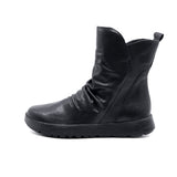 COMODA ZIP Black Anti-Slip Mid Boots