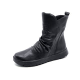 COMODA ZIP Black Anti-Slip Mid Boots