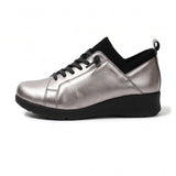 CORI Gris Grey 2 Layers Soft Walking Sneakers