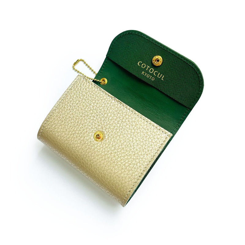 Cotocul Metallic Mini Wallet Champagne