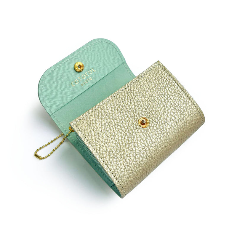 Cotocul Metallic Mini Wallet Champagne