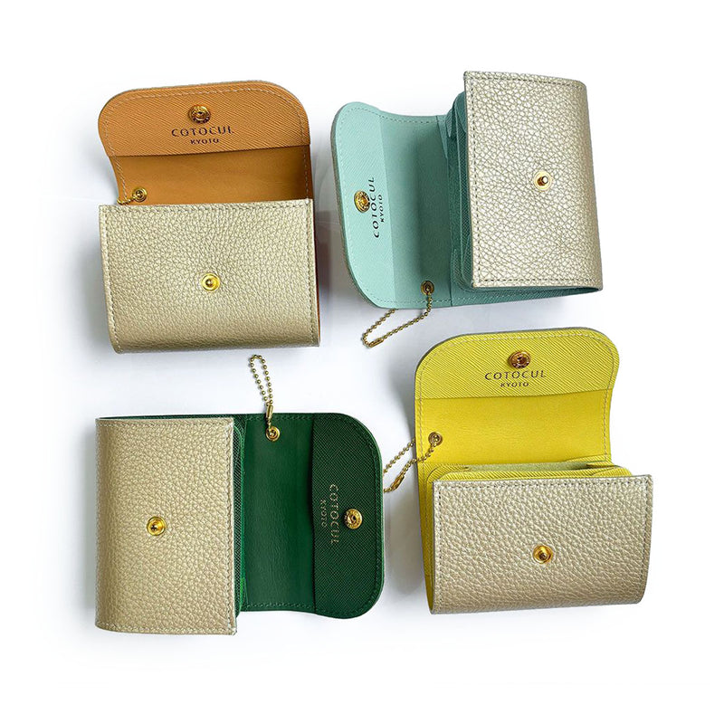 Cotocul Metallic Mini Wallet Champagne