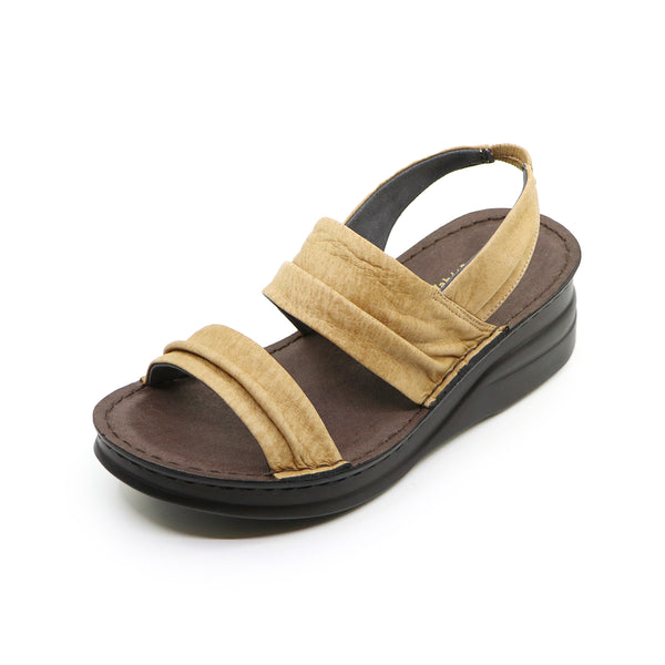 Deux Dark Beige Real Support Sandal