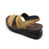 Deux Dark Beige Real Support Sandal